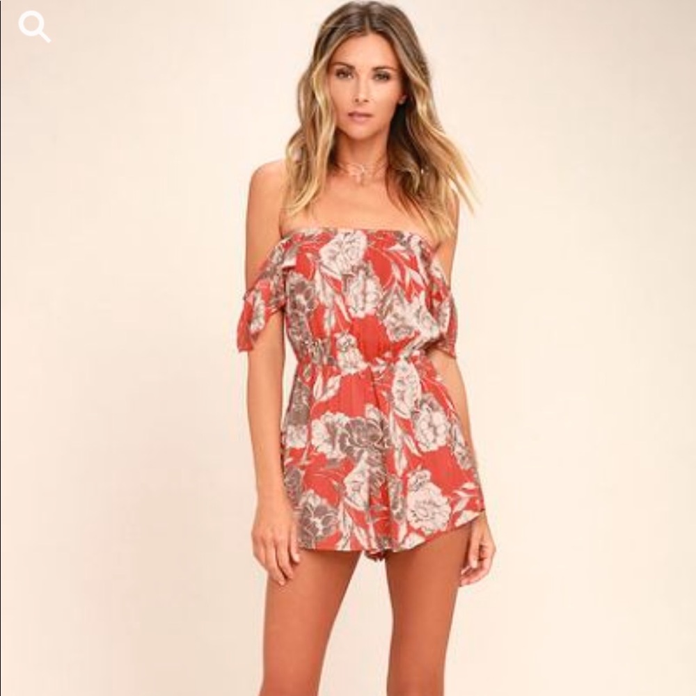 NWT Lulu’s Amuse Society KISS and Tell Romper